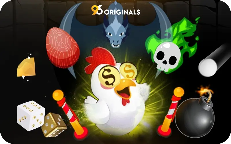 96 Originals ゲームコラージュ